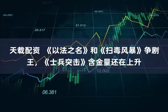天载配资  《以法之名》和《扫毒风暴》争剧王，《士兵突击》含金量还在上升